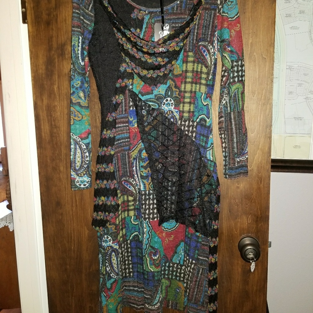 Multi colored dress or long tunic